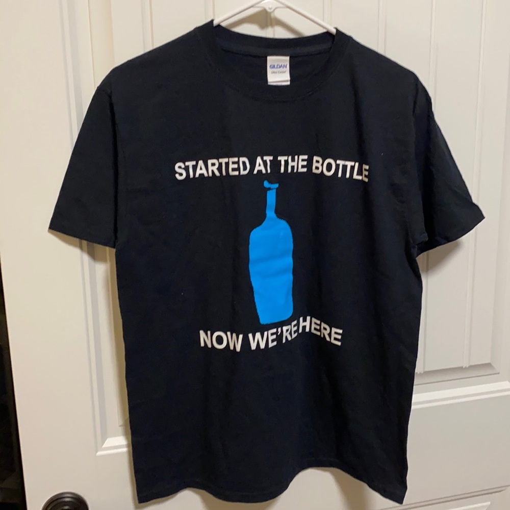 M206 Youth XL T-shirt Started at the bottle Now We're Here NWOT